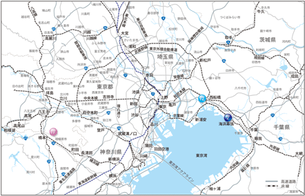 関東広域地図